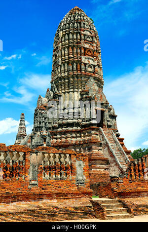 Tempelanlage Ayutthaya, Thailand, Ayutthaya Stockfoto