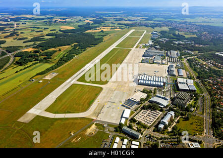 Flughafen Dresden, 20.06.2016, Luftaufnahme, Deutschland, Sachsen, Dresden Stockfoto