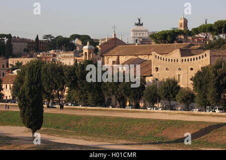 Einen schönen Blick auf Circo Massimo, Rom, Italien Stockfoto