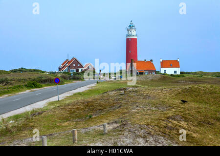 Leuchtturm von Texel, Niederlande, Texel Stockfoto