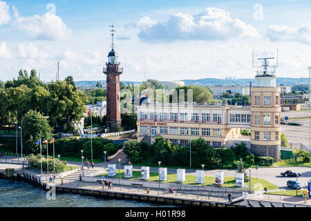Meer-Hafen in Danzig, Polen Stockfoto