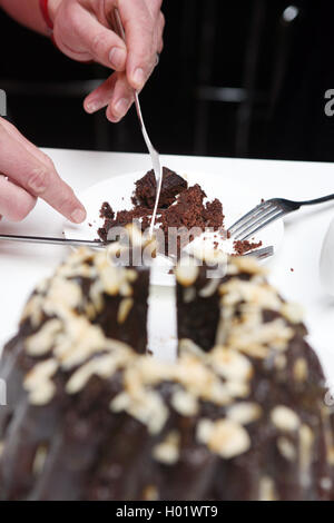 Büro Bake Off hausgemachte Kuchen Stockfoto