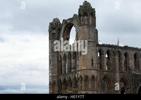 Elgin Cathedral Südblick Stockfoto