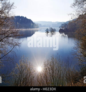 Wuppertalsperre, Deutschland, Nordrhein-Westfalen, Bergisches Land, Remscheid Stockfoto