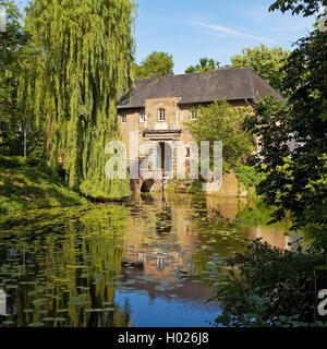 Torhaus Schloss Rheydt, Deutschland, Nordrhein-Westfalen, Niederrhein, Mönchengladbach Stockfoto