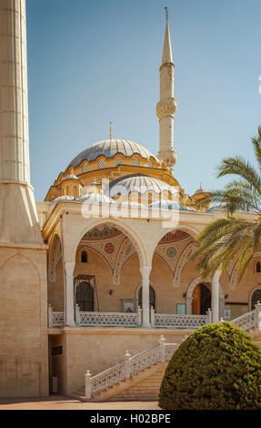 Bild von Manavgat Moschee, Türkei. Durchtrainierten Bild. Stockfoto