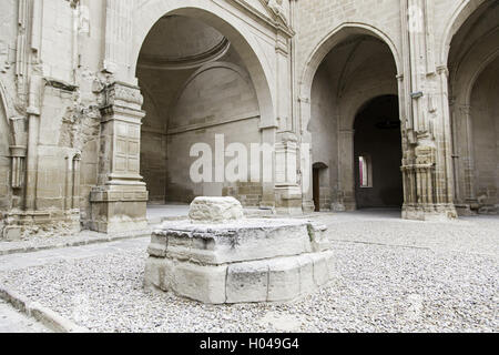 Ruinen eines kirchlichen Details eine gotische Sakralbau Stockfoto