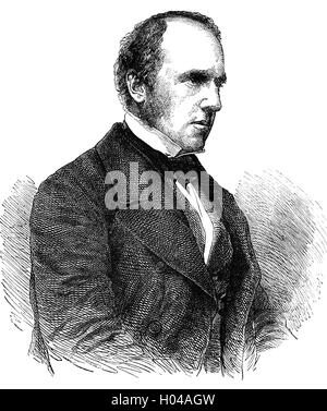 Charles John Canning, 1. Earl Canning, (11812 – 1862), bekannt als The Viscount Canning von 1837 bis 1859, war ein englischer Staatsmann und Generalgouverneur von Indien während der indischen Aufstand von 1857. Stockfoto