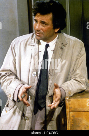 COLUMBO US NBC-Fernsehserie mit Peter Falk im Jahre 1973 Stockfoto