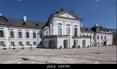 Palais Grassalkovich, Bratislava, Slowakei Europa Stockfoto