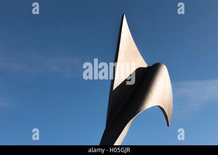 Whale Tail auf Blackpool promenade Stockfoto