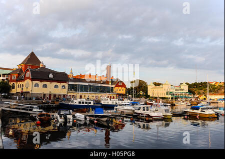 Strömstad ist eine Stadt in Västra Götaland Grafschaft, Schweden. Stockfoto