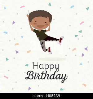 Happy Birthday Card Stock Vektor