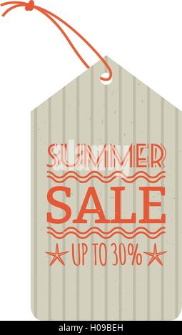 Summer Sale-label Stock Vektor