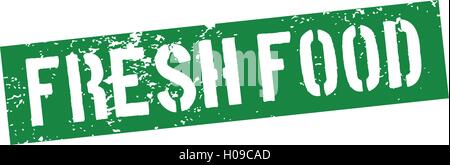 Gesunde Ernährung-label Stock Vektor