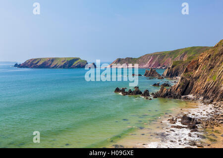 Marloes Sands, Pembrokeshire, Wales, Vereinigtes Königreich, Europa Stockfoto