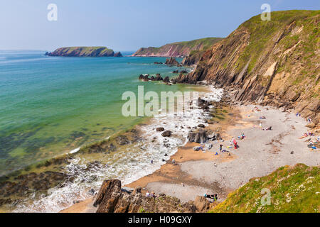 Marloes Sands, Pembrokeshire, Wales, Vereinigtes Königreich, Europa Stockfoto