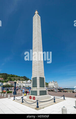 Llandudno Kenotaph Erster Weltkrieg und Krieg-Denkmal in Nord-Wales Stockfoto