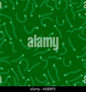 Grüne Schlangen Seamless Pattern. Tier Hintergrund Stock Vektor