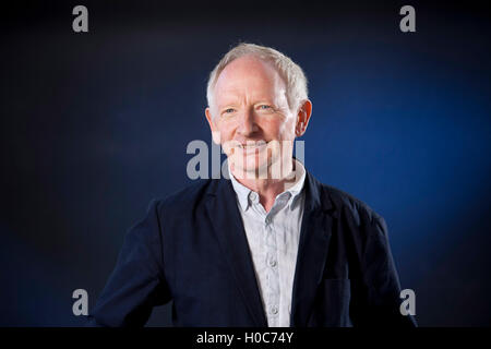 Alan Taylor, der schottische Journalist und Autor, auf dem Edinburgh International Book Festival. Edinburgh, Schottland. 26. August 2016 Stockfoto