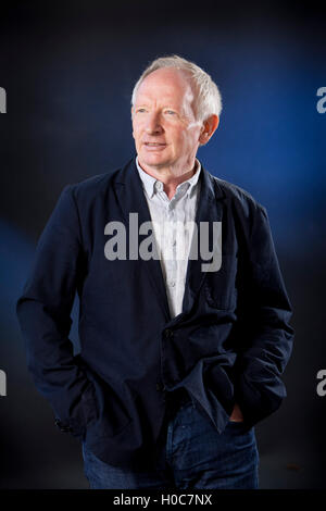 Alan Taylor, der schottische Journalist und Autor, auf dem Edinburgh International Book Festival. Edinburgh, Schottland. 26. August 2016 Stockfoto