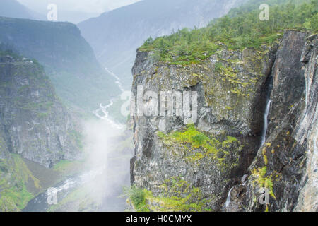 Eidfjord, Norwegen. Stockfoto