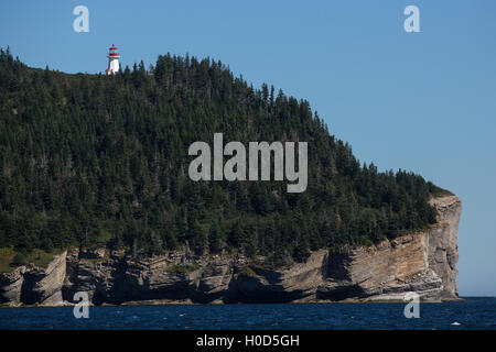 Forillon Nationalpark Gaspé, que, am 27. August 2016. Stockfoto