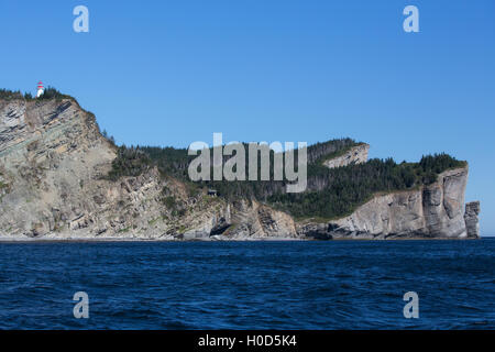 Forillon Nationalpark Gaspé, que, am 27. August 2016. Stockfoto