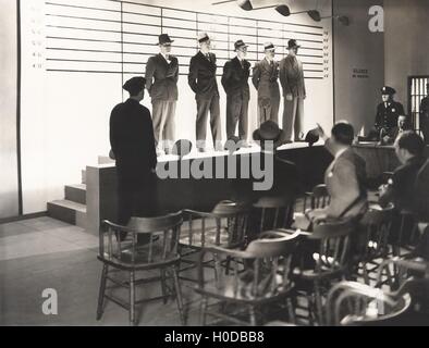 Die üblichen Verdächtigen Stockfoto