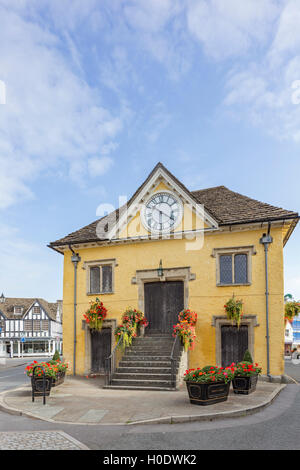 Der Markt Haus (1665), Tetbury, Gloucestershire, England, UK Stockfoto