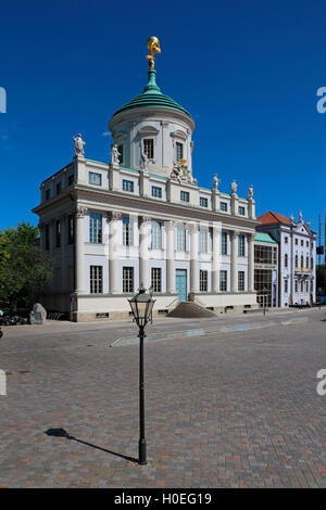 Altes Rathaus Potsdam Altes Rathaus Alter Markt Stockfoto