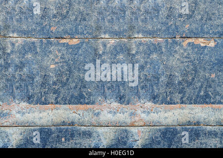 Hintergrund aus den alten Brettern mit abblätternde Farbe. Stockfoto