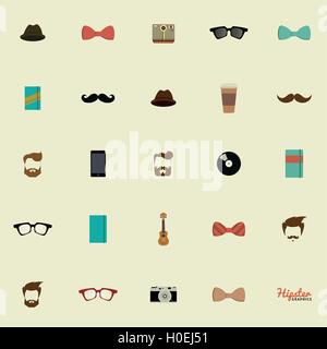 Abstrakte Hipster-Symbole Stock Vektor