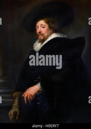 Der flämische Maler Rubens (1577-1640), Selbstporträt c.1638-1640 Stockfoto