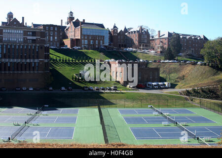 Lynchburg, VA, USA. Blick auf den Randolph College Campus. Stockfoto