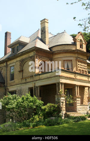 Haus in der Altstadt von Lynchburg, Virginia Stockfoto