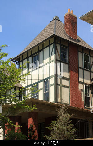 Haus im historischen Stadtteil Lynchburg, Virginia, USA Stockfoto