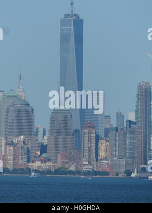 One World Trade Center, früher bekannt als "Freedom Tower", entworfen von Architekt David Childs Stockfoto