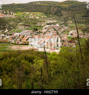 Typisch italienisches Dorf auf die Colli Berici, Vicenza, Italien. Stockfoto