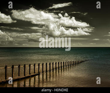 GB - DEVON: Am Strand in Dawlish Warren Stockfoto