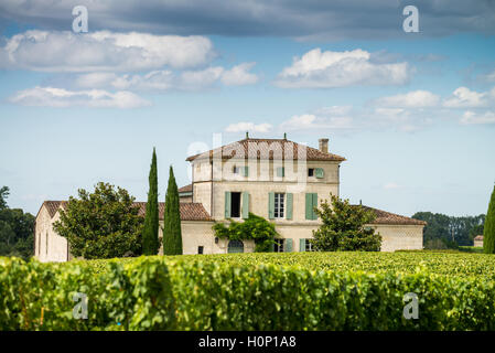 Château Lafleur-Petrus, Pomerol, Frankreich, EU, Europa Stockfoto