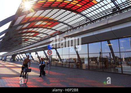 Amsterdam Centraal Station Stockfoto