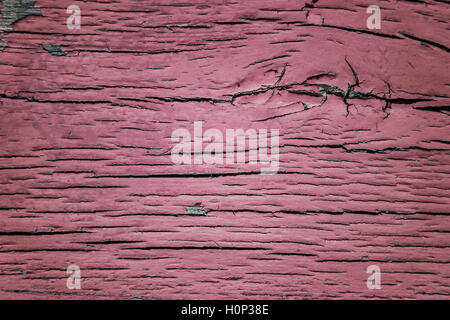 Bild von rosa lackiert Holz Hintergrund. Stockfoto