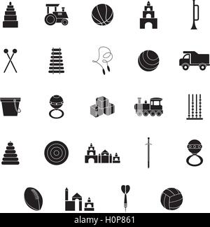 Satz von Spielzeug Stock Vektor