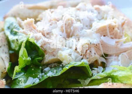 Chicken Caesar salad Stockfoto