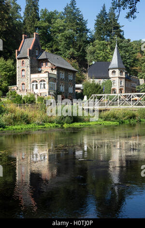 Deutschland, Sachsen-Anhalt, Harz, Bodetal am Tresburg Stockfoto