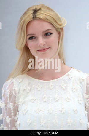 12. Juli 2016 - Dakota Blue Richards Teilnahme an "Star Trek Beyond" UK Premiere im Empire, Leicester Square in London, Vereinigtes Königreich. Stockfoto