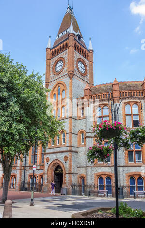 Altes Rathaus jetzt ein Museum Reading Berkshire Stockfoto