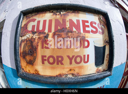 GUINNESS IST GUT FÜR DICH Stockfoto