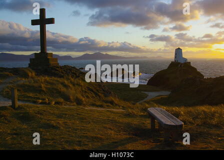 Llanddwyn Island, Anglesey, Wales, Stockfoto